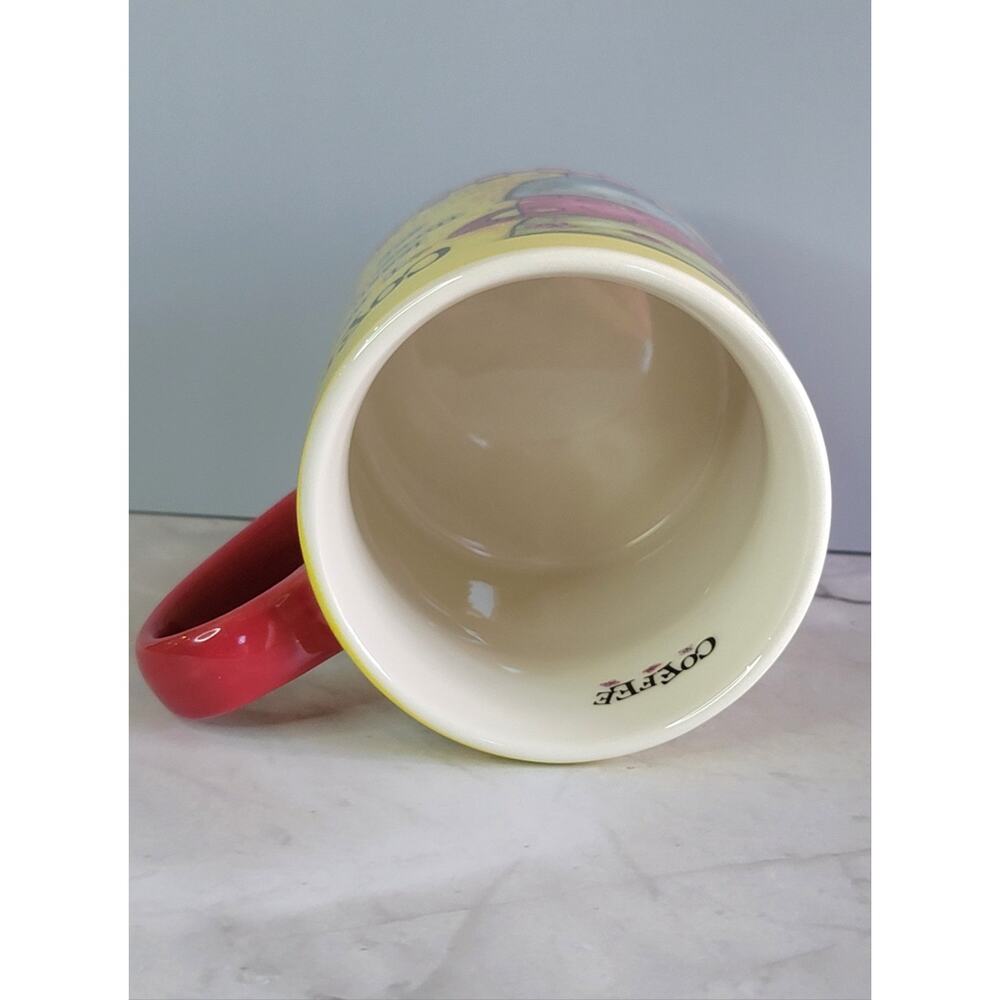 Lang Coffee Two or Three Cups Ceramic Mug with Artwork by Lisa Kaus 17oz 5001351 - Picture 8 of 10